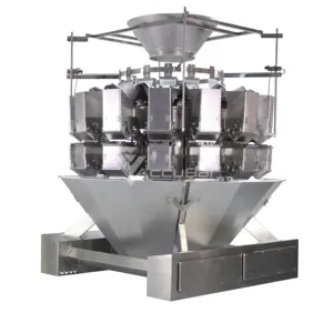 Low Price Frozen Food Products Chicken Salad Packing Machine Weigher Pouch Filling Machine For Chicken Legs multihead weigher