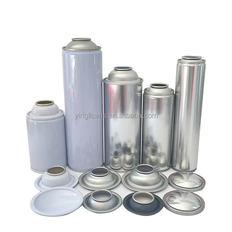 Customized Brand Empty Aerosol Spray Tin Can for Car Care Dustproof Dashboard Wax Polish Silicone Wax