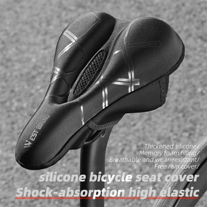 पश्चिम बाइकिंग के नए स्पंज काठी में पहाड़ी सड़क और व्यायाम साइकिल सीट कवर - Product Image 2