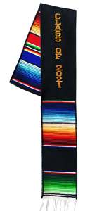 Class of 2026 <strong>Mexican</strong> Serape Jorongo Graduation Stole Multifunctional Graduation Sash <strong>Party</strong> <strong>Supplies</strong> for Graduation Ceremonies - Product Image 4