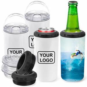 Bouteille isotherme promotionnelle en acier inoxydable avec logo par sublimation, 16 oz, pour boissons, flasques sous vide - Product Image 1