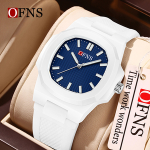 Orologi da <span class=keywords><strong>Uomo</strong></span> Quadrati in Silicone Nero e Oro, <span class=keywords><strong>Marca</strong></span> <span class=keywords><strong>di</strong></span> Lusso, Impermeabili, al Quarzo, Sportivi, Regalo per <span class=keywords><strong>Uomo</strong></span> 1322 - Product Image 4