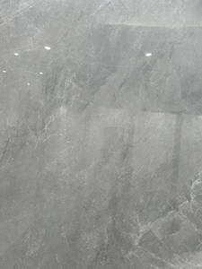 Azulejos de Porcelana Gris Pulido con Aspecto de Mármol, 800x800mm, Acabado Brillante de Lujo, para Pisos de Hoteles y Villas, Azulejos para Sala de Estar - Product Image 4