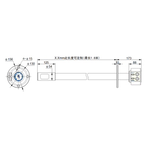 Tubo De Combustão Analisador De Oxigênio de zircônia para Testes O2 Conteúdo nos Gases de combustão - Product Image 3