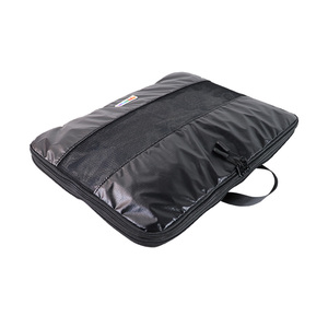 Organisateurs de bagages de voyage à fermeture éclair, lot de 7 pièces, 40x10x30cm, en nylon noir compressible, vente en gros Senda Premier - Product Image 3