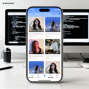 Ứng dụng nền tảng xã hội <span class=keywords><strong>Android</strong></span> đa dạng tính năng tương tác trực tiếp chức năng chia sẻ thu nhập động phát triển rung/JAVA cho - Product Image 2