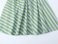 Robe midi rayée décontractée et élégante pour femme SHENZHU, nouvelle collection été 2026, style rétro chic sans manches.