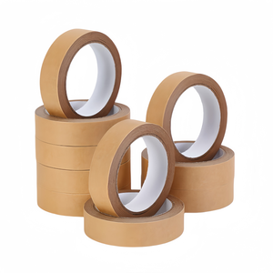 Chất lượng cao vĩnh viễn liên kết tự dính Kraft Băng giấy tráng keo đóng gói băng hộp niêm phong băng cho gói - Product Image 3