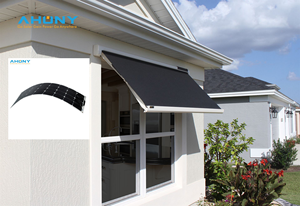 Beaux panneaux solaires flexibles légers auvent 120W pour la maison fenêtre café porte RV Mobile camping-car auvent - Product Image 2