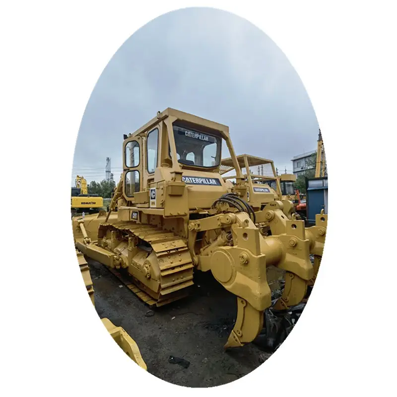 Bulldozer cingolato CAT D7G usato con verricello Caterpillar D7G D6D D6R D8K D7G in vendita