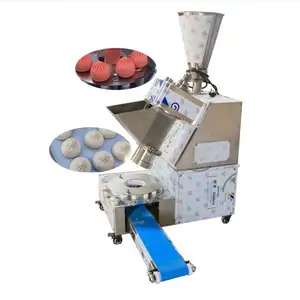 Коммерческая автоматическая машина для приготовления булочек на пару Momo Baozi, машина для производства фаршированных булочек Baozi