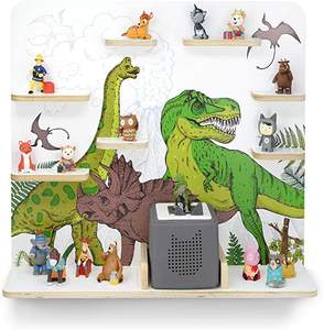 Estante de música para niños, caja con motivo de dinomania, adecuado para la Toniebox y aproximadamente 45 tonos, idea de regalo, jugar, recoger, stan - Product Image 2