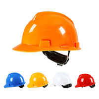 Casque de sécurité JH Protection ABS de type V à fentes, modèle 101002, suspension à cliquet 6 points, construction isolée électriquement 20KV