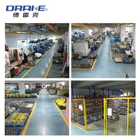 Mandrin CNC Drake 4ème Axe Arbre Creux Table Rotative Routeur Axe Rotatif 3 Mâchoires 100mm Mandrin Tour CNC