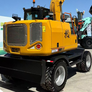 Miniexcavadora de Ruedas XGMA 8125 de 12t, Certificación CE, Bomba Hidráulica Yuchai, Motor de Alta Eficiencia para Construcción - Product Image 4