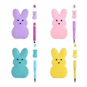 Abalorios de Silicona del <span class=keywords><strong>Grinch</strong></span> Navideño, Tendencia 2025, Venta Caliente, Color Personalizado, Cuentas de PVC Suave, Venta al Por Mayor - Product Image 1