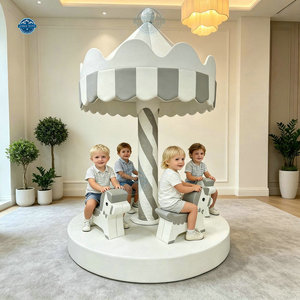 Giostra Elettrica Morbida per Bambini da Interno, Attrezzatura per Noleggio Feste e Centri Commerciali - Product Image 1