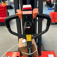 Chariot élévateur à fourches hydraulique arrière électrique portable 1T certifié ISO 9001, monté sur camion, pour la logistique – Vente directe usine