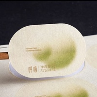Étiquettes d'emballage de parfum personnalisées imprimées autocollantes imperméables Or Argent Vinyle transparent Autocollant en vinyle transparent