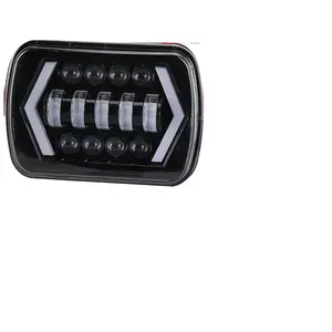 TACPRO yüksek kaliteli 55W 7x6 ''5X7" su geçirmez LED projektör far ampulü Hi-Lo işın Halo jeep Cherokee XJ araba ışık aksesuarları