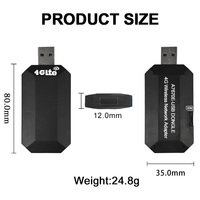 WWAN di A7670G A7670E A7670SA SIM7670G 4G USB Dongle CAT1 Kelas Industri untuk PC MENGGUNAKAN RNDIS MBIM ECM NCM 5M/10M USB2.0 4g Dongle