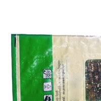 Sacs tissés à valve en PP écologique de 25kg/50kg/100kg avec sac laminé pour emballage de ciment de riz et de sable avec logo personnalisé et tailles personnalisées