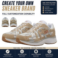 Fabricants de baskets personnalisées EM ODM, marque privée, semelle épaisse, style rétro, maille respirante, streetwear, chaussures décontractées pour la marche en plein air