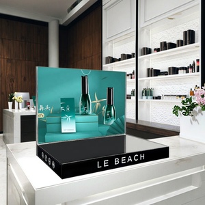 Espositore cosmetico in acrilico rimovibile personalizzato in fabbrica <span class=keywords><strong>stile</strong></span> moderno per la visualizzazione del prodotto per la cura della pelle nei negozi - Product Image 1