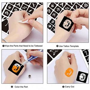 24-<b>Color</b> Professional Party Face Painting Kit High Quality Water Activated Tattoo Body Set for Body Makeup Halloween Canvas - Product Image 3