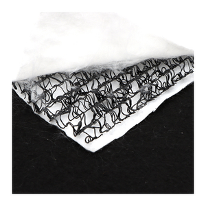 Tapis de drainage géosynthétique composite avec noyau 3D et géotextile non tissé pour mur de soutènement et drainage de fondations souterraines - Product Image 3
