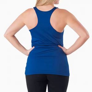 Women's Sleeveless Sublimation Breathable Quick Dry Eco-Friendly Gym Activewear <b>Singlet</b> Short Workout Marathon Tank Tops - Product Image 3