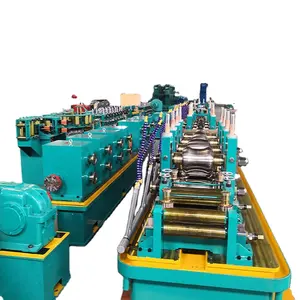 Macchina piegatubi del rotolo del tubo di vendita calda macchina per la produzione di tubi ad alta frequenza macchina per tubi metallici nuovo prodotto 2020 15 fornito 50KW 380V