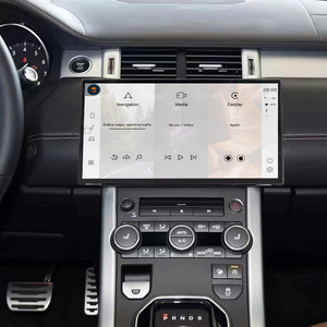 Precio de fábrica 2023 13,3 pulgadas navegación GPS para coche para Range Rover Evoque 2015 2016 2017 Actualización de <span class=keywords><strong>Android</strong></span> con Panel de aire acondicionado - Product Image 6