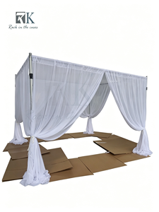 Factory Price Square Tent Pipe and Drape for Wedding Event Trade Shows Exhibition Decoration - Product Image 1