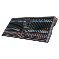 Console de mixage audio professionnelle 26 canaux 99DSP, contrôleur DJ/console de mixage audio pour les concerts sur scène de grande envergure et les festivals de musique