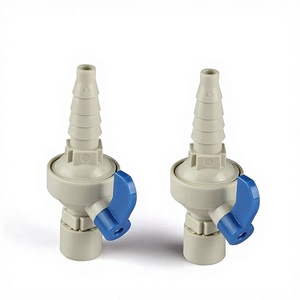 Valvola Manuale per Tubo dell'Acqua a Connessione Rapida PP-R/PE con Guarnizioni in PTFE/EPDM, Dimensioni Porte da 1/4 a 1 Pollice - Product Image 5