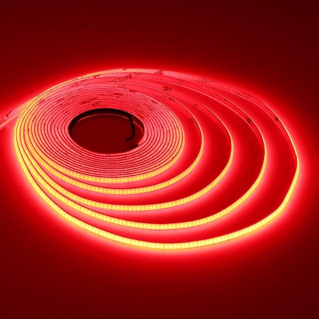 Low Voltage 24v 12v 5v Cob Led Strip Strip 5m 3mm 5mm ultra Thin Mini Background Lighting for Cabinet DIY Lighting Projects