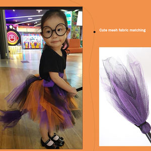 Escoba <span class=keywords><strong>de</strong></span> bruja luminosa <span class=keywords><strong>de</strong></span> Halloween, accesorio desmontable, suministros <span class=keywords><strong>de</strong></span> decoración para fiestas - Product Image 2