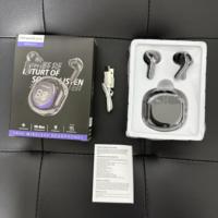 Earbuds Transparan Air39 Tws Crystal Mini Airbuds Bt5.3 Nirkabel Gaming In-ear Earphone Headphone Auriculares air 39 Earbuds