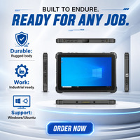Tableta Industrial Resistente OEM con Windows, 8GB+256GB, Pantalla Completa HD de 10 Pulgadas, 4G Intel, IP67 Resistente al Agua