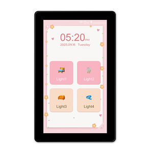 Nuovo interruttore a parete intelligente a schermo intero L10 1/2/3/4 Gang per l'automazione domestica di icone e nomi personalizzati, Tuya Alexa Google <span class=keywords><strong>Home</strong></span> - Product Image 3