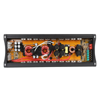 12V 2000W Mono Sınıf D Araç Ses Güç Amplifikatörü Subwoofer Bas Amfisi Yüksek SNR Düşük Bozulma
