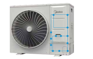 VRF HVAC System Compressor <b>Mini</b> AC Unit 8kw 27kbtu Heating and Cooling Central VRV <b>Air</b> <b>Conditioner</b> for Villas Home Airconditione - Product Image 6