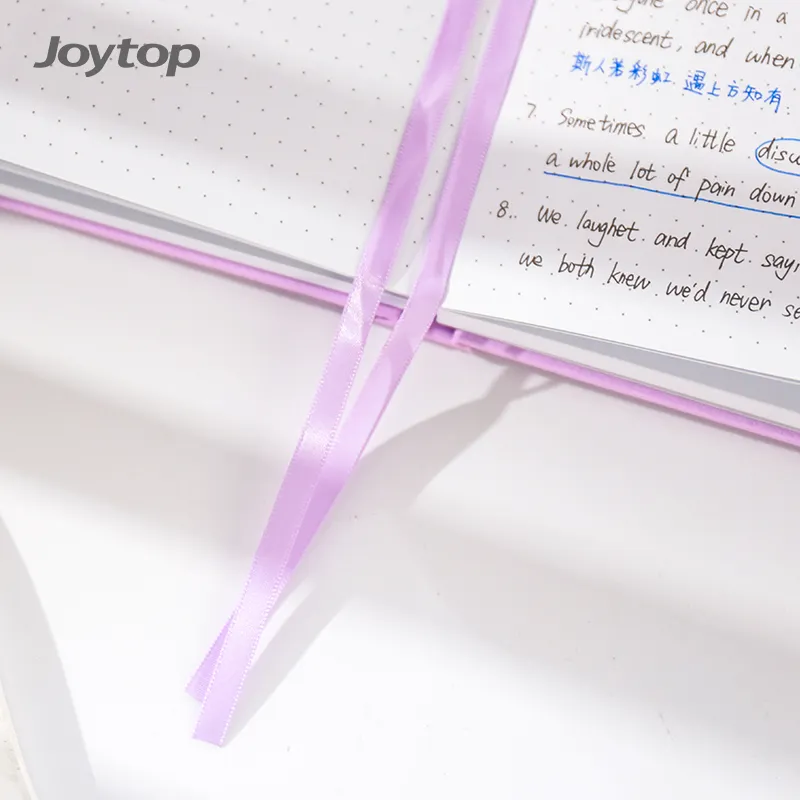Joytop2303-6卸売ビジネスオフィスA5シンプルリネンファブリックアートハードカバー弾丸スケジュール日記ノートブックジャーナル