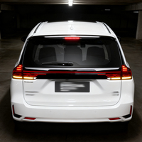 KGKB LED-Rückleuchten-Set für Toyota Innova Zenix AG10 2023 Upgrade Durchgehender Stil Rücklicht DRL Blinker Plug & Play