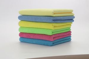 Serviette de cuisine en microfibre à séchage rapide, réutilisable, absorbante, carrée, tricotée, pour le nettoyage des mains et des voitures (vente en gros) - Product Image 4