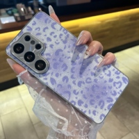 Étui de luxe scintillant pour filles, coque de protection pour téléphone portable Samsung S24 S24Fe S25 S25Fe Plus Ultra