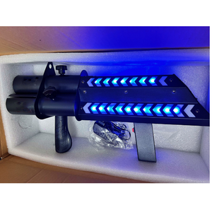 Pistola de Confeti Eléctrica LED Recargable, Tubo de Confeti de <span class=keywords><strong>40</strong></span>, 60 y 80 cm para Clubes, Fiestas, Escenarios, Bodas, Proveedores, Espectáculos, <span class=keywords><strong>DJ</strong></span> - Product Image 6