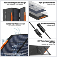 Panneau de charge solaire de camping Offre Spéciale 20v5A panneau solaire pliable portable 200W