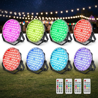 Oferta Especial: Barra de Luces LED RGBW de 60 Piezas con Control Remoto, Iluminación de Escenario a Todo Color para KTV, Espectáculos, Bodas y Eventos